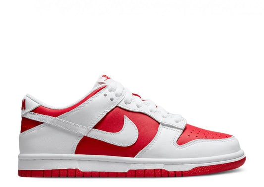 Dunk Low White University Red GS