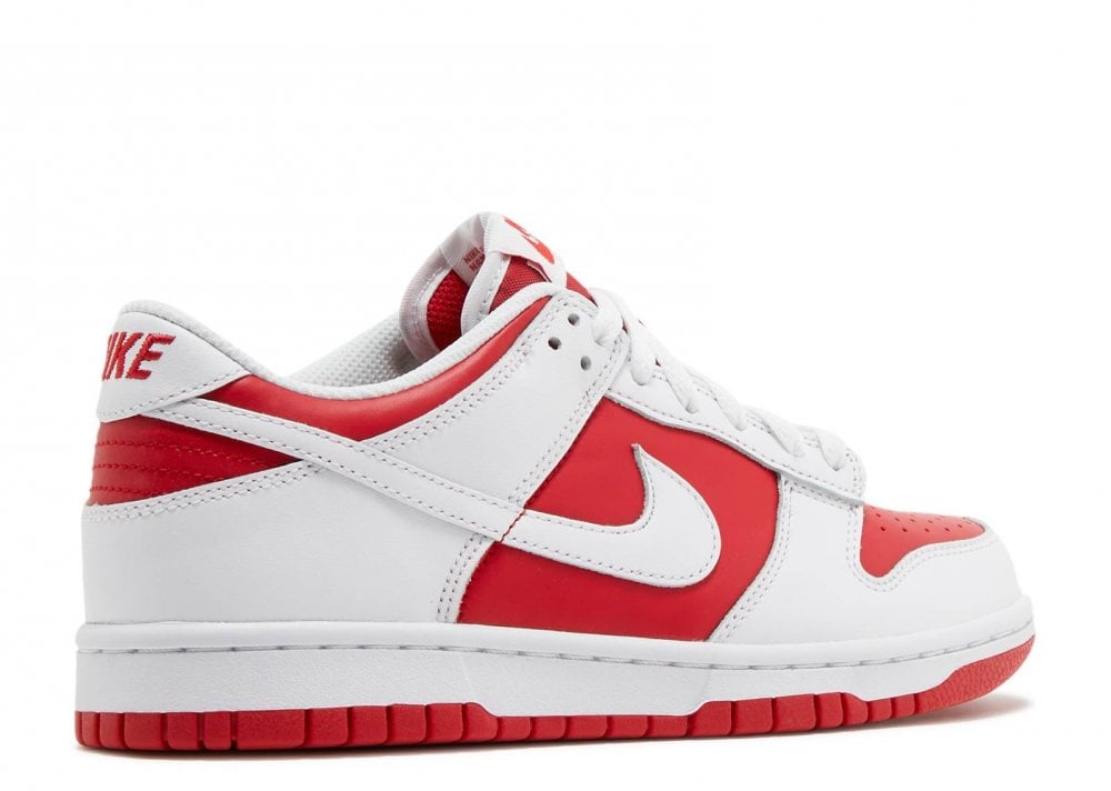 Dunk Low White University Red GS